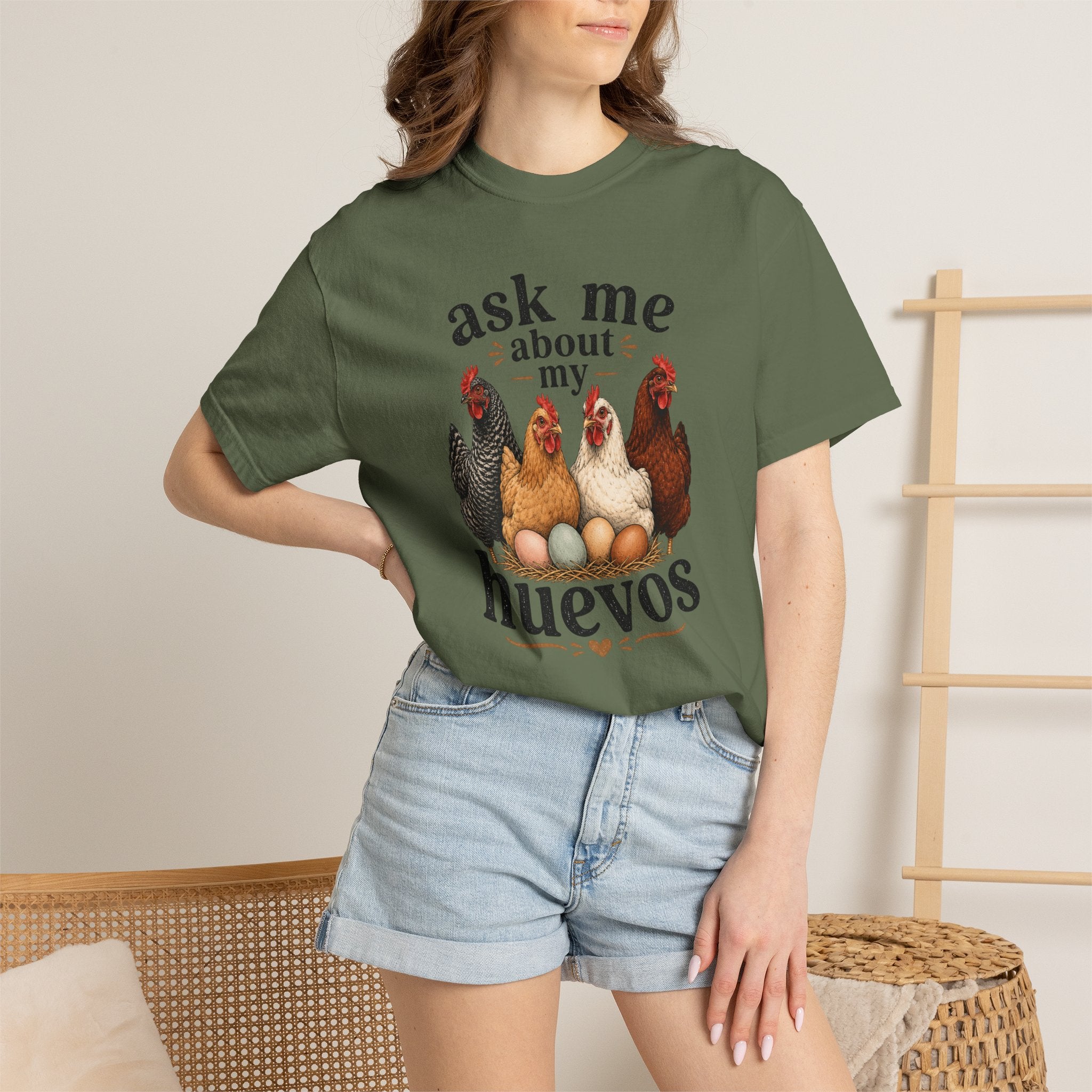 Ask Me About My Huevos - Graphic Tee
