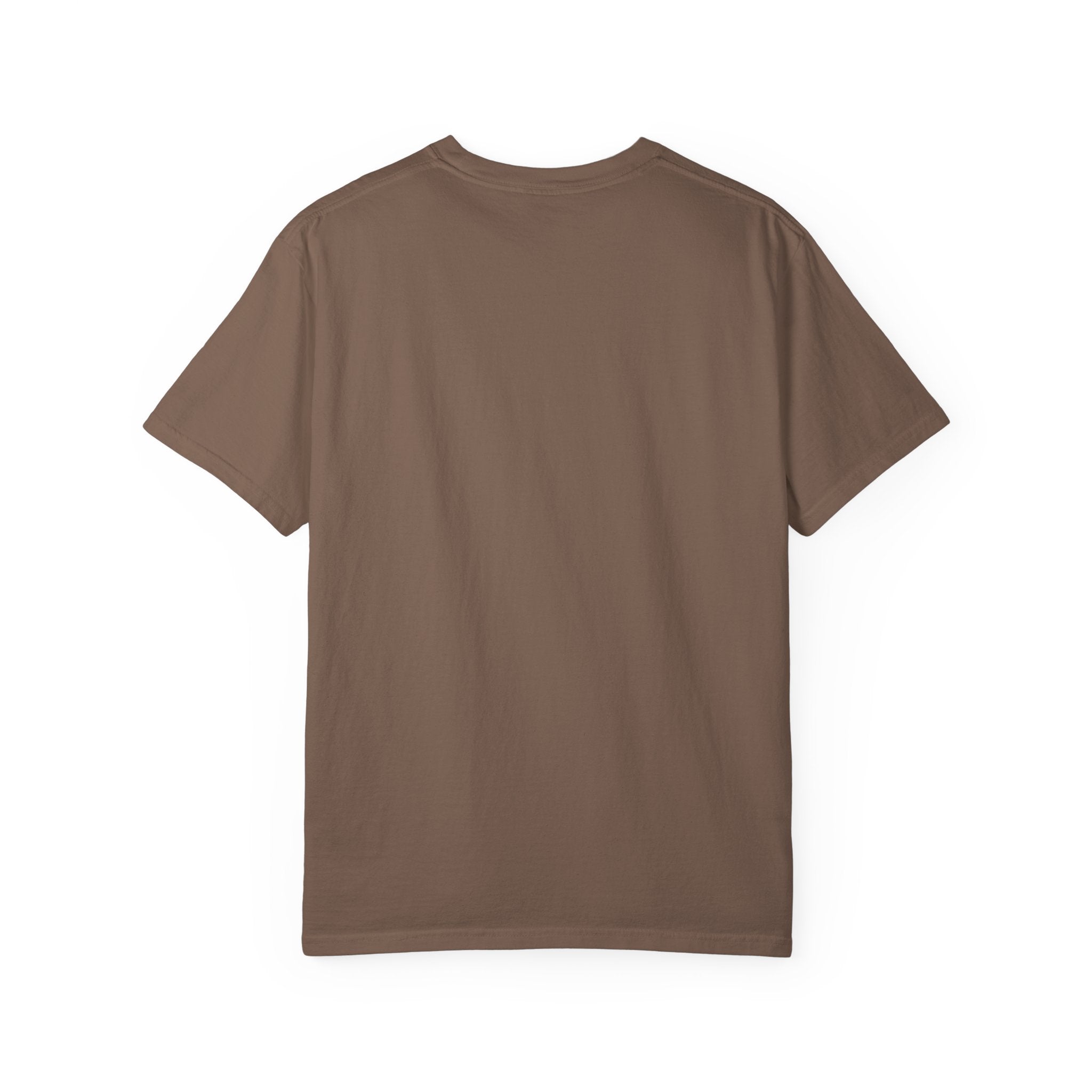 Highland Cow Coffee T-Shirt – Cute Scottish Cow Holding Coffee Graphic Tee