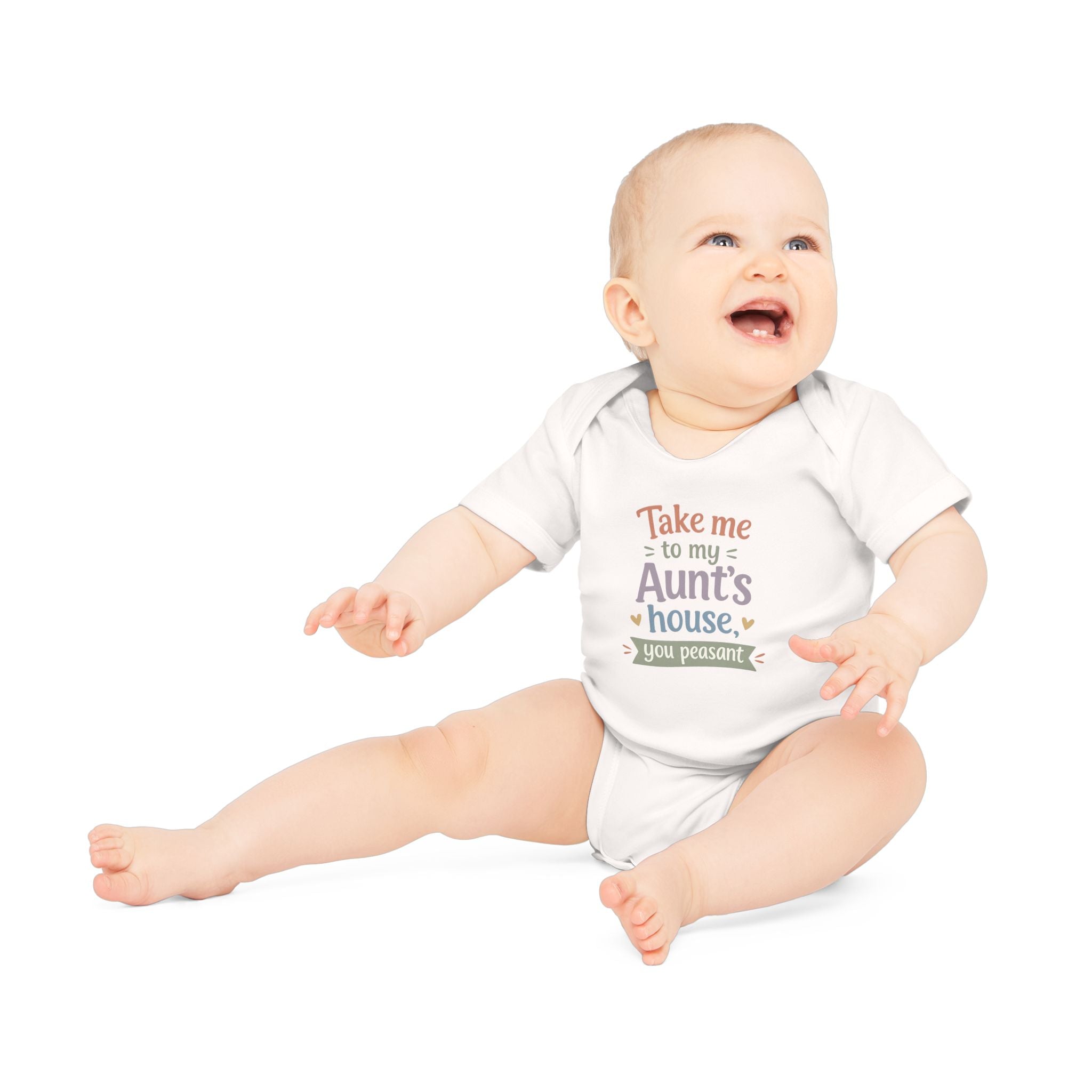 Auntie’s House Organic Short Sleeve Bodysuit