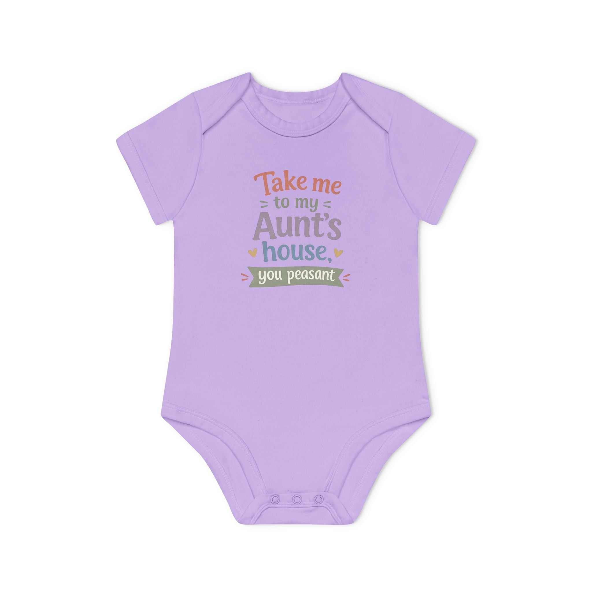 Auntie’s House Organic Short Sleeve Bodysuit