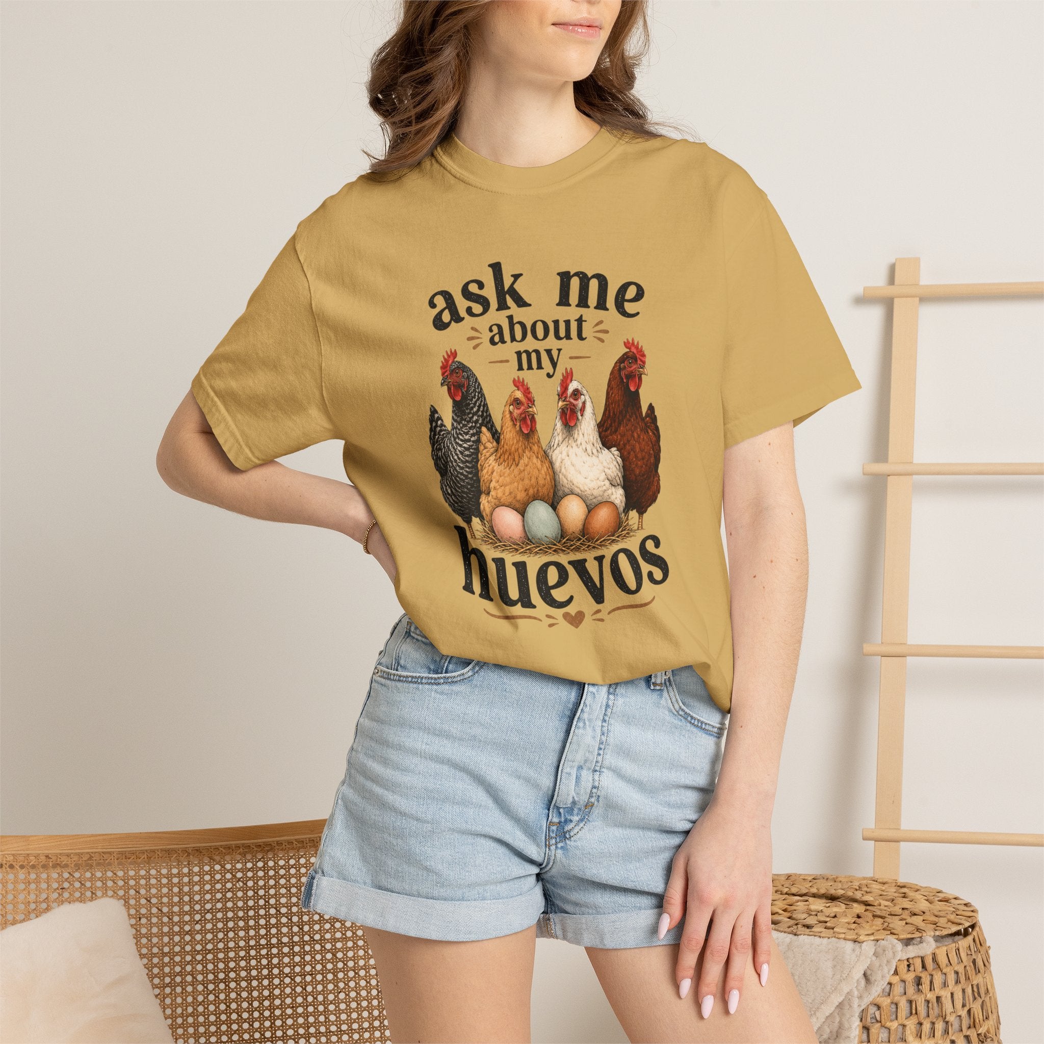 Ask Me About My Huevos - Graphic Tee