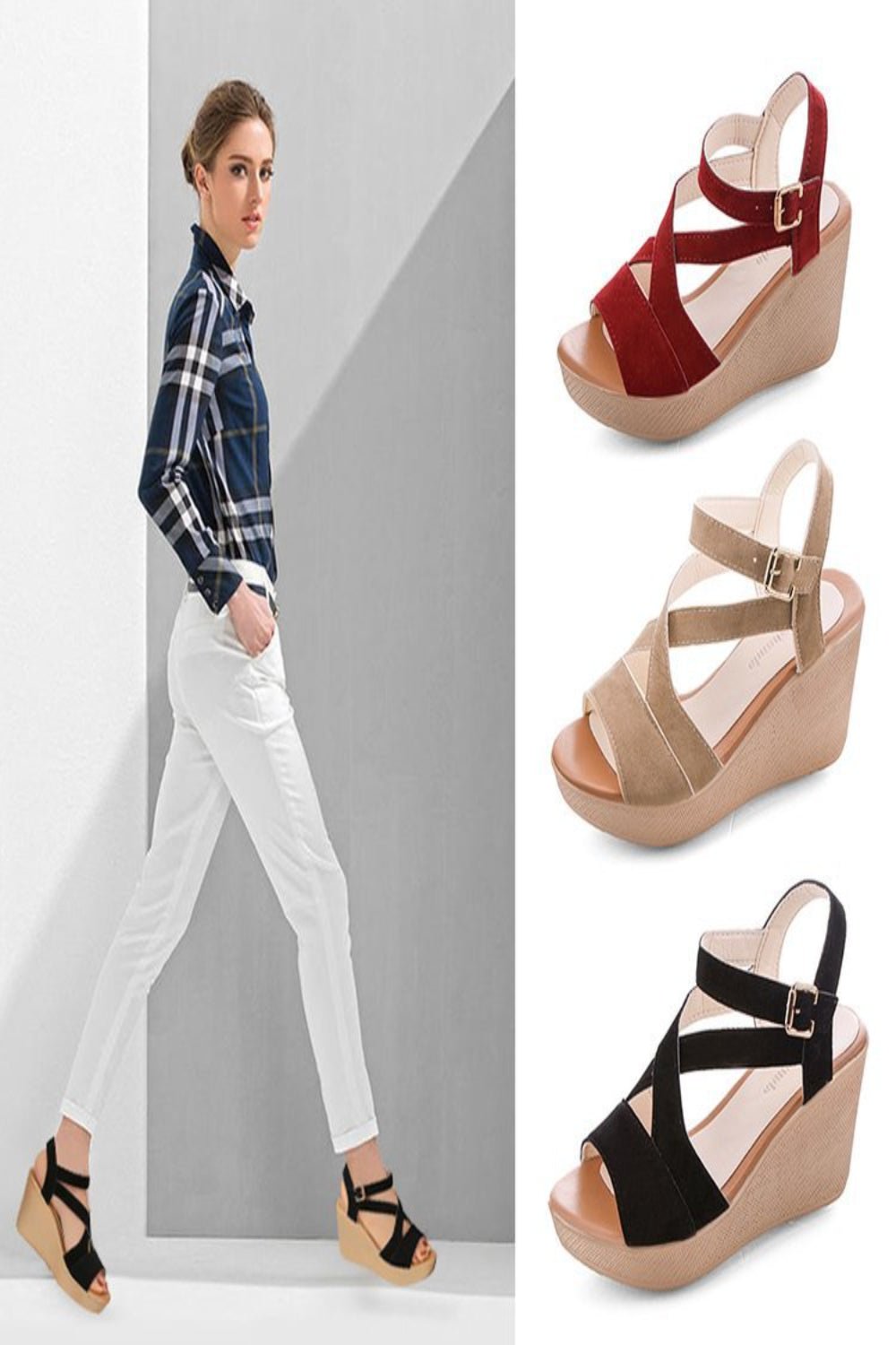 Comfort meets Boho Style | Wedge Sandals | Salty Season
