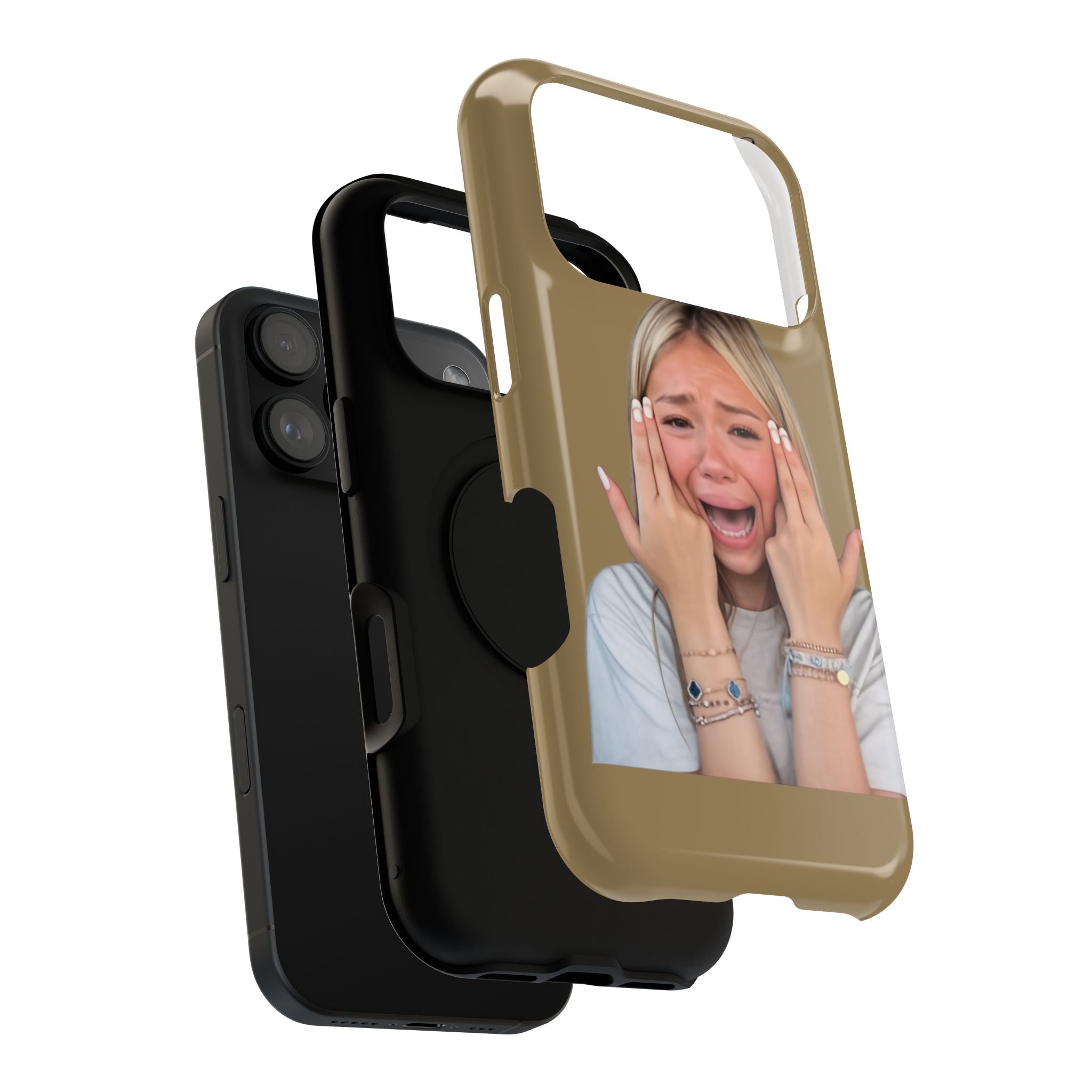 Phone Case — "2026 Has Me Like" Funny Face Impact-Resistant Case