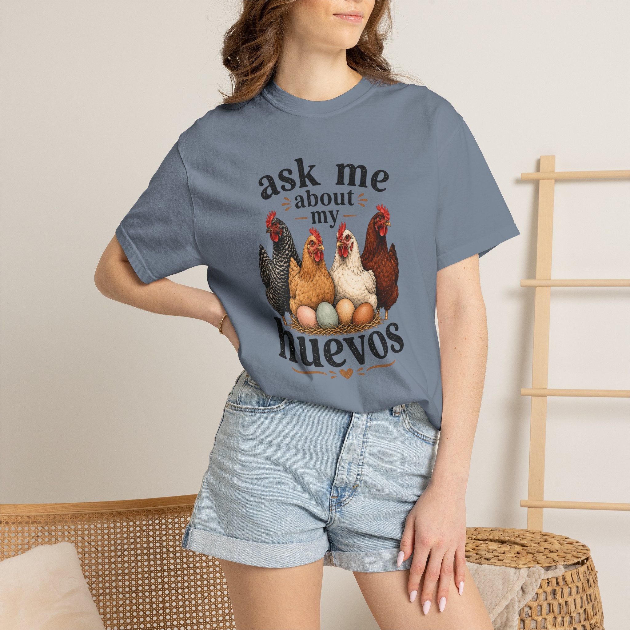 Ask Me About My Huevos - Graphic Tee