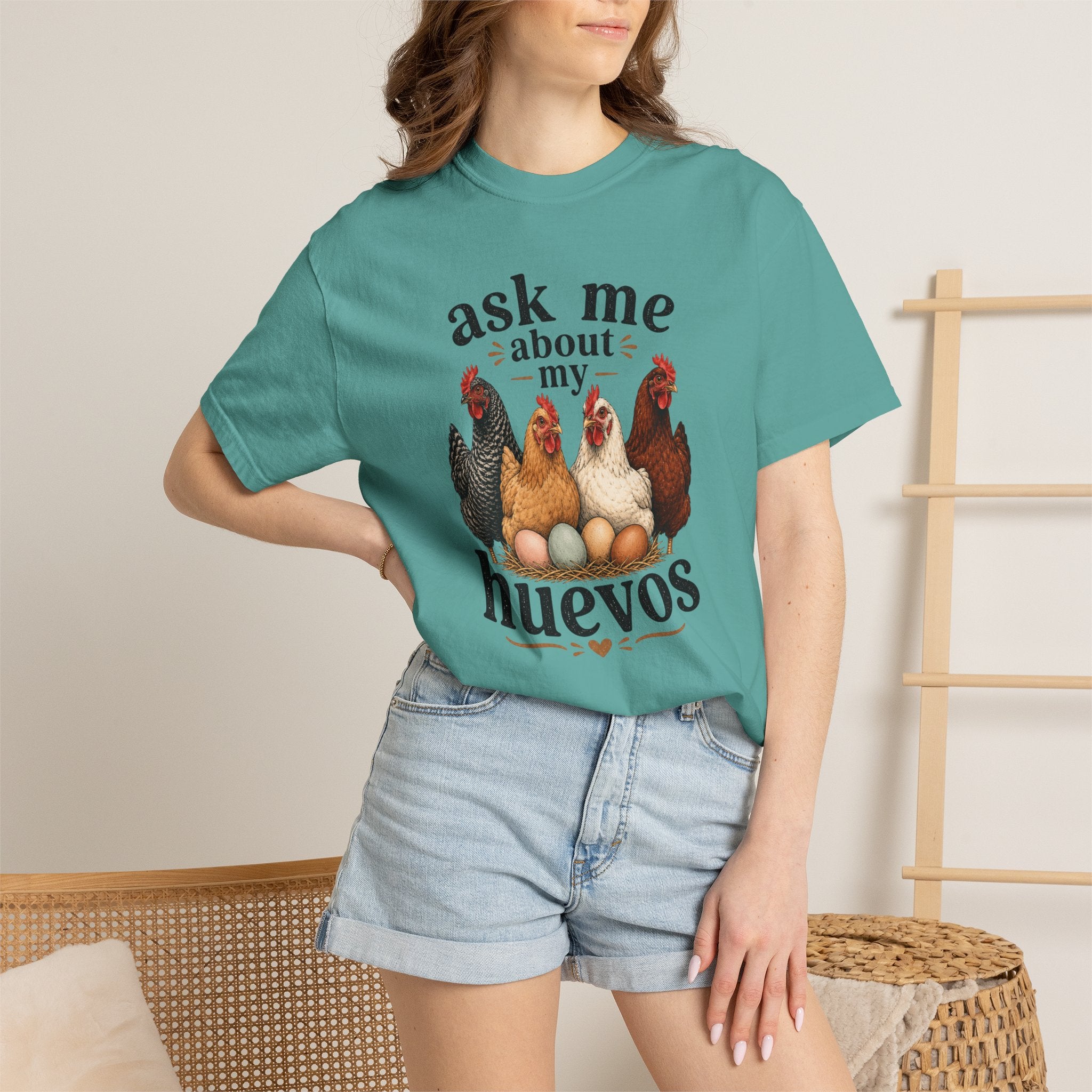 Ask Me About My Huevos - Graphic Tee