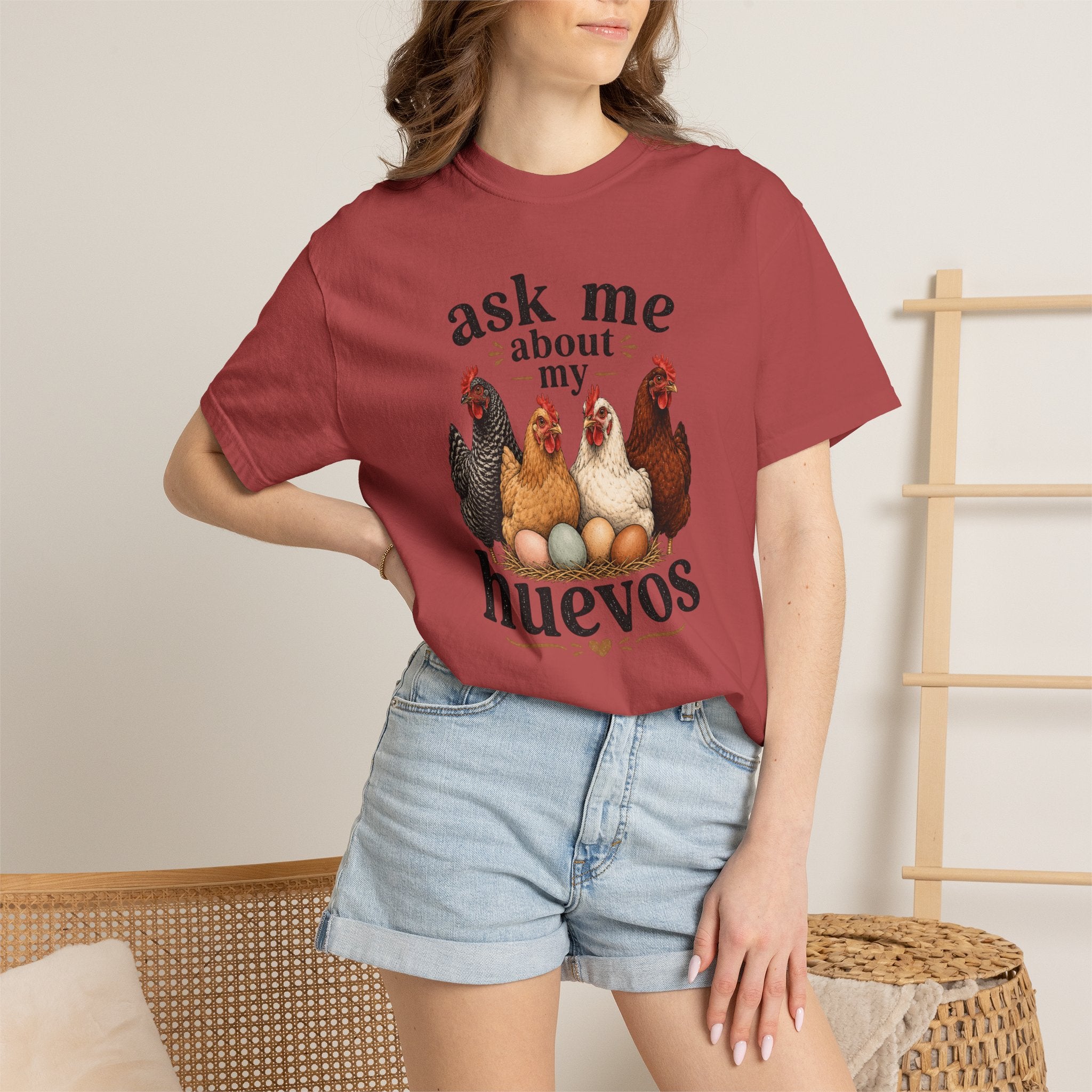 Ask Me About My Huevos - Graphic Tee