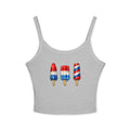 Stars, Stripes & Popsicles Women’s Spaghetti Strap Tank Top