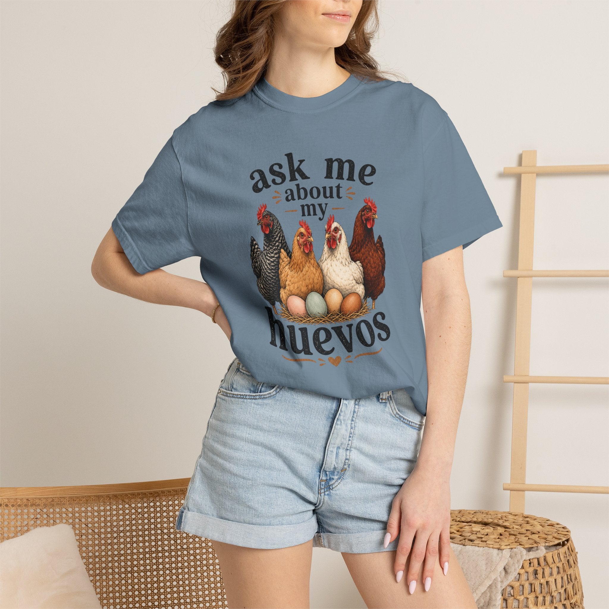Ask Me About My Huevos - Graphic Tee