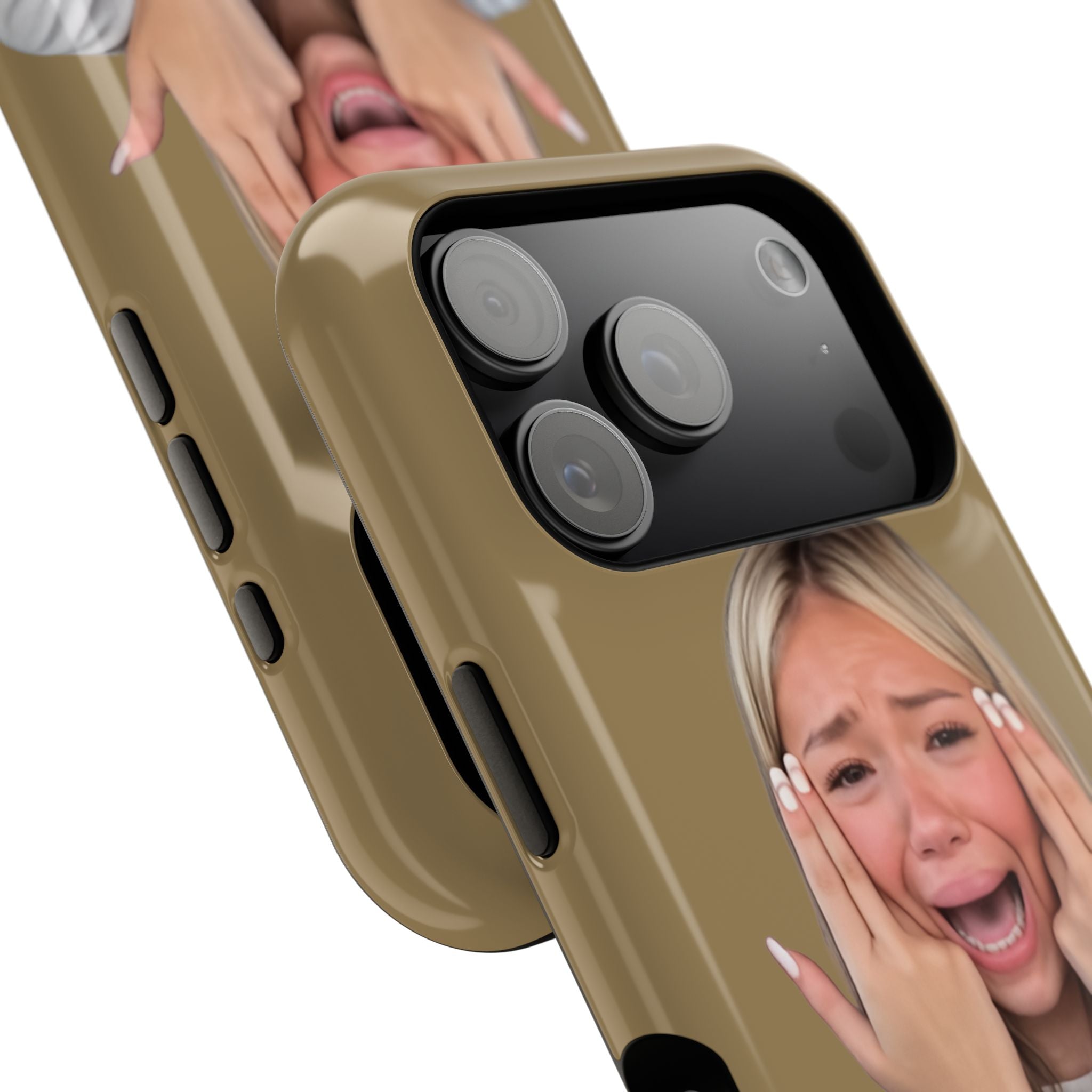Phone Case — "2026 Has Me Like" Funny Face Impact-Resistant Case