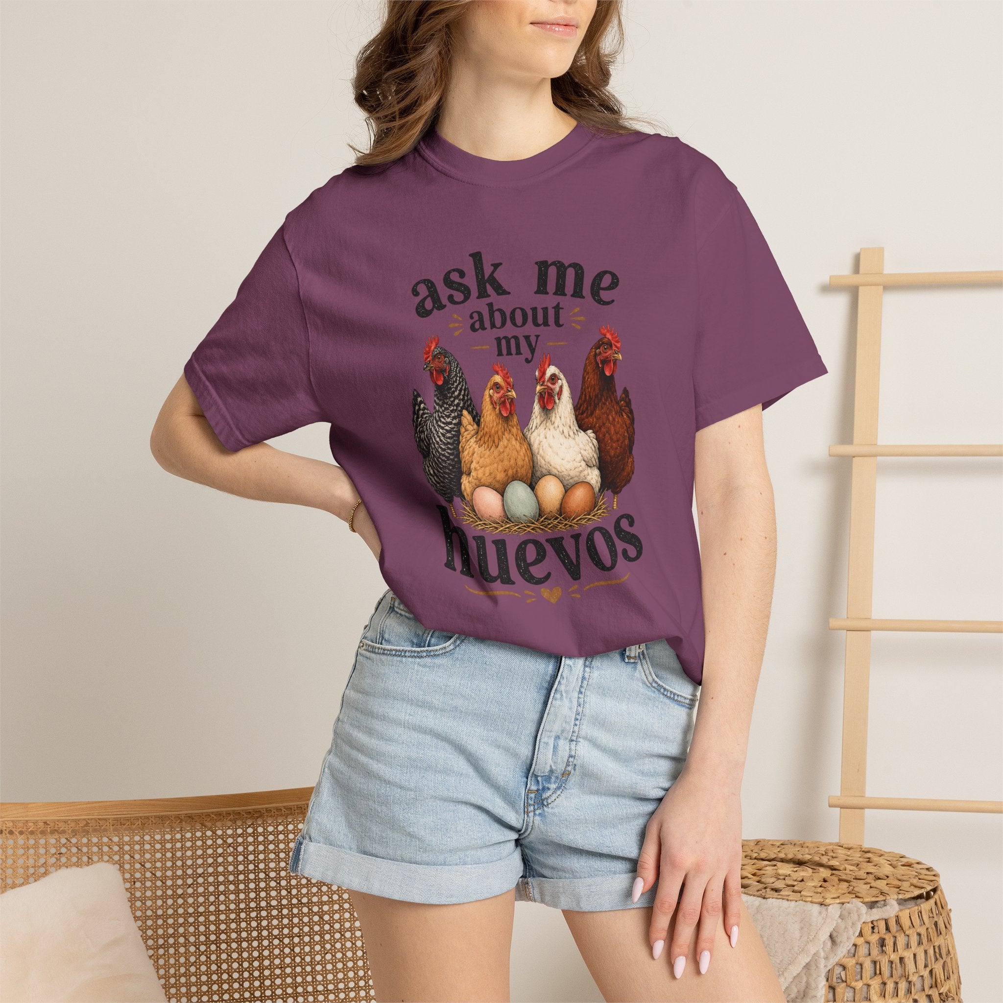 Ask Me About My Huevos - Graphic Tee