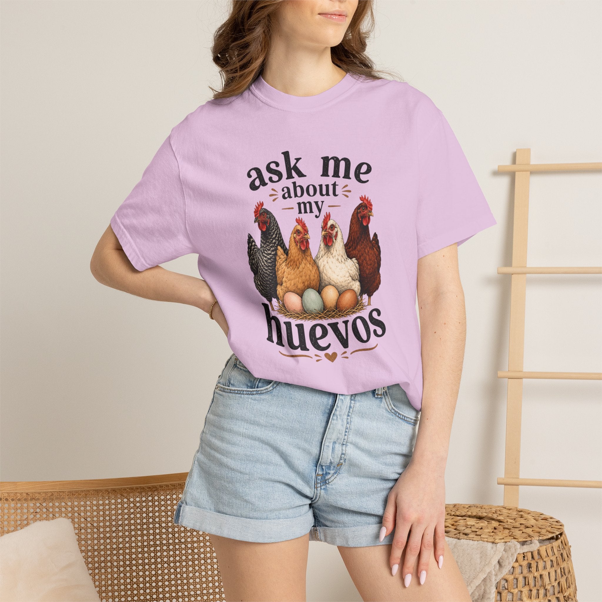 Ask Me About My Huevos - Graphic Tee
