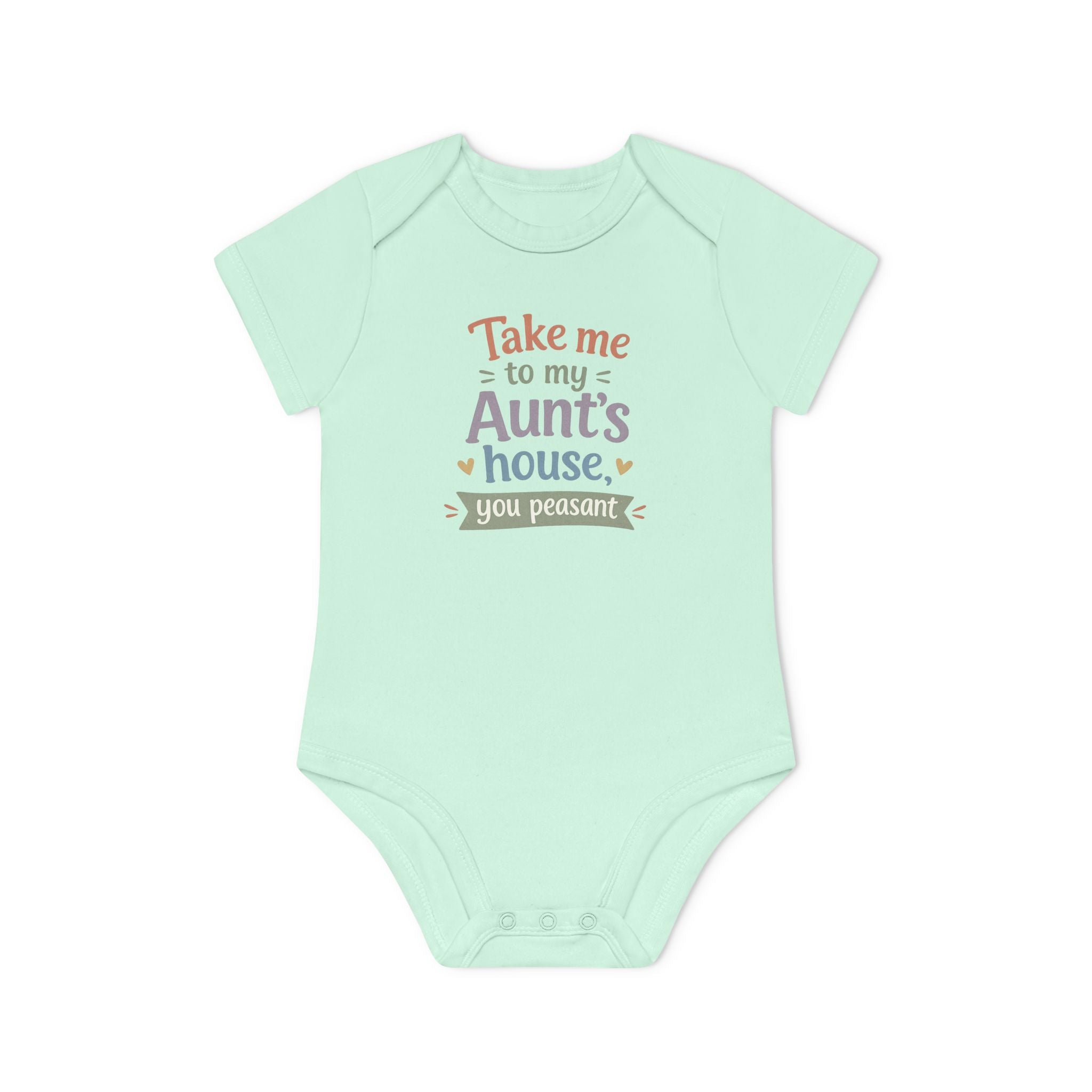 Auntie’s House Organic Short Sleeve Bodysuit