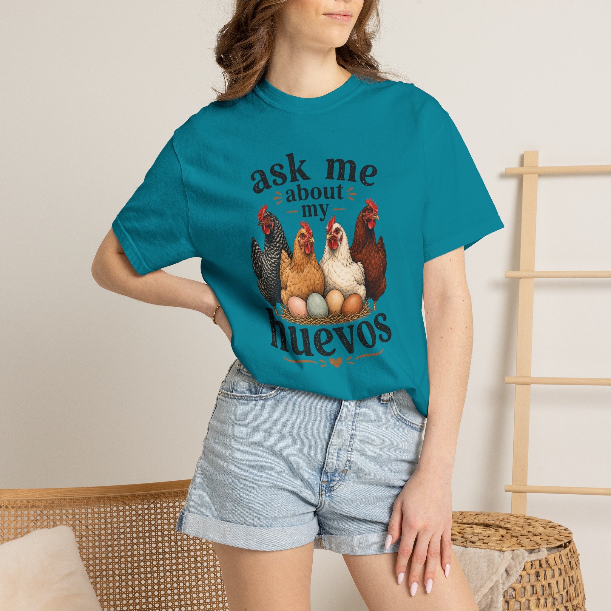 Ask Me About My Huevos - Graphic Tee