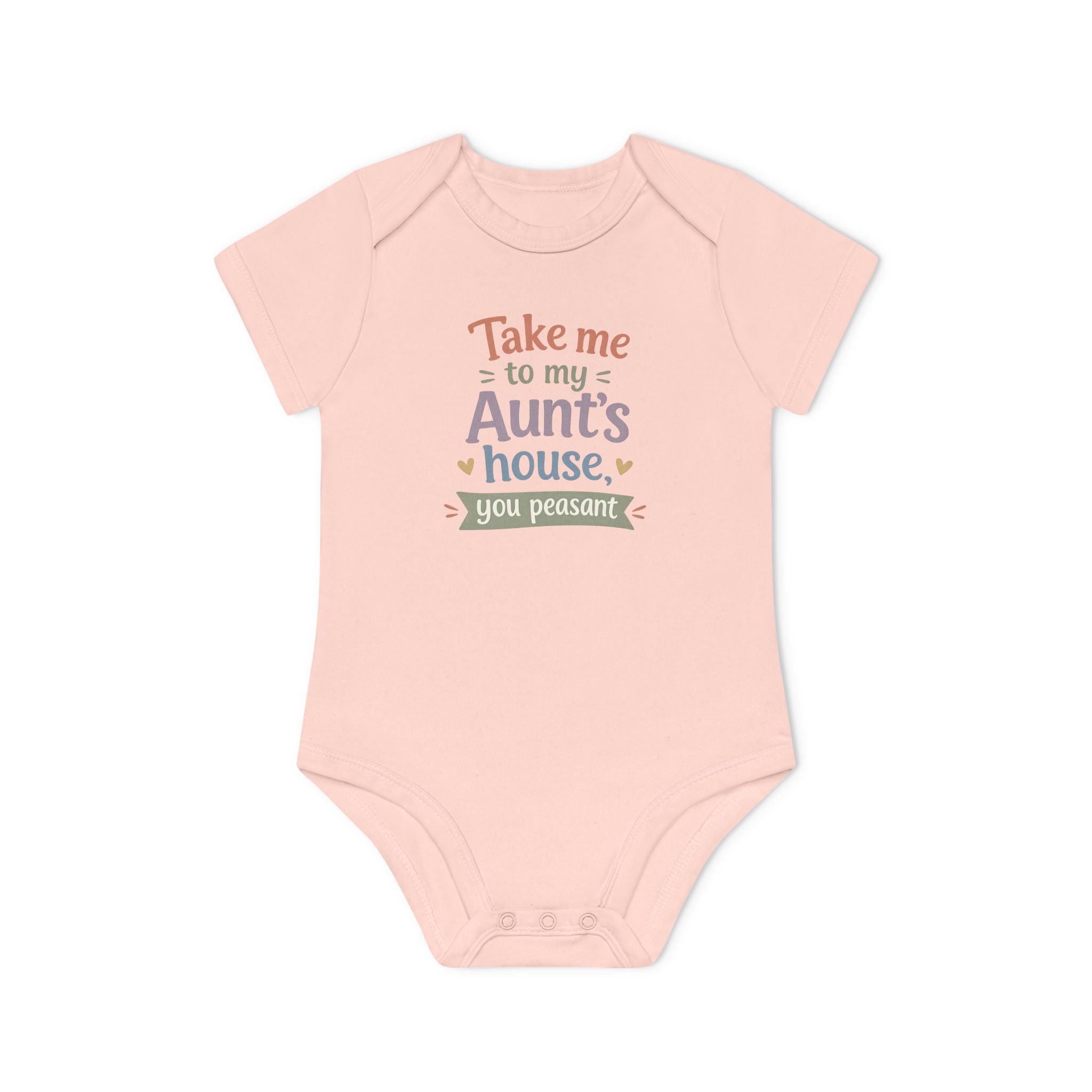 Auntie’s House Organic Short Sleeve Bodysuit
