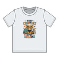 Tiny Cowpoke, Big Dreams | Western Back-to-School Graphic Tee (Boy)