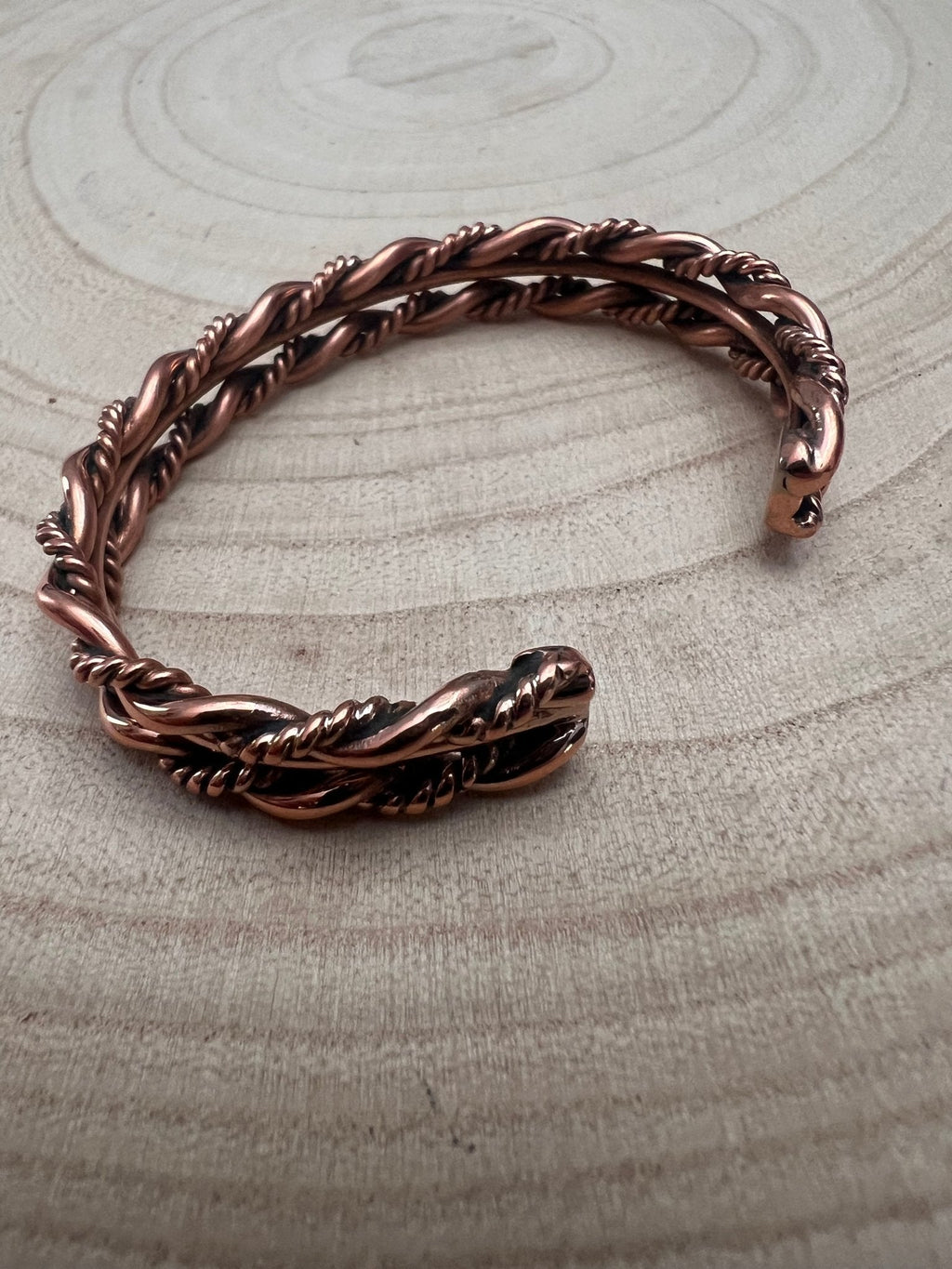Elaine Tahe Copper Bracelet