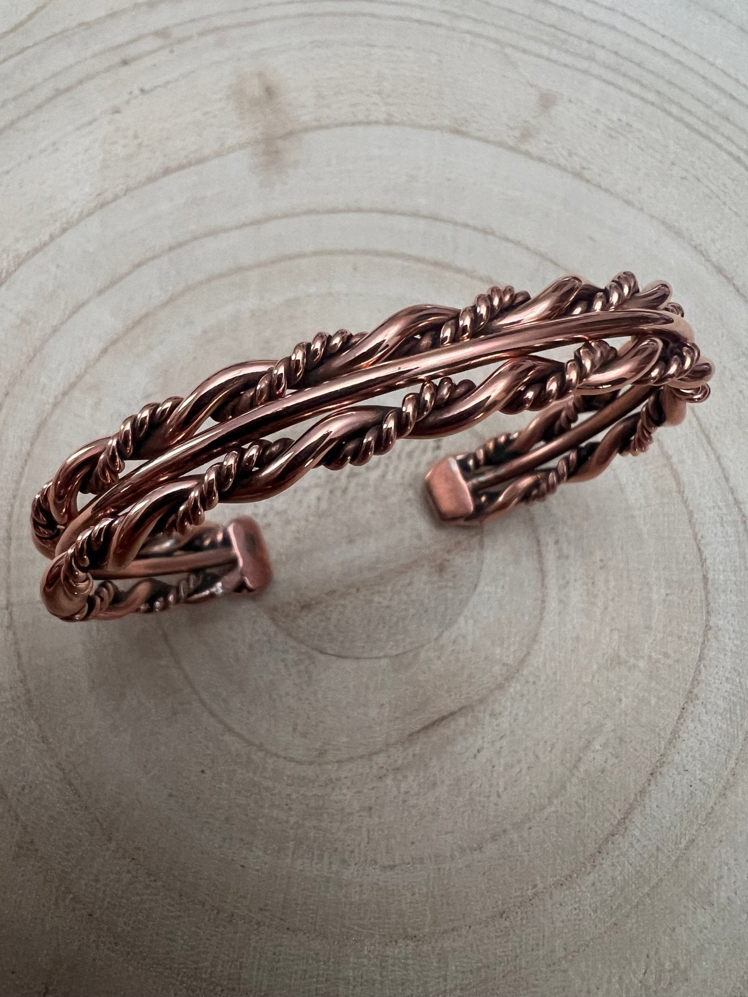 Elaine Tahe Copper Bracelet
